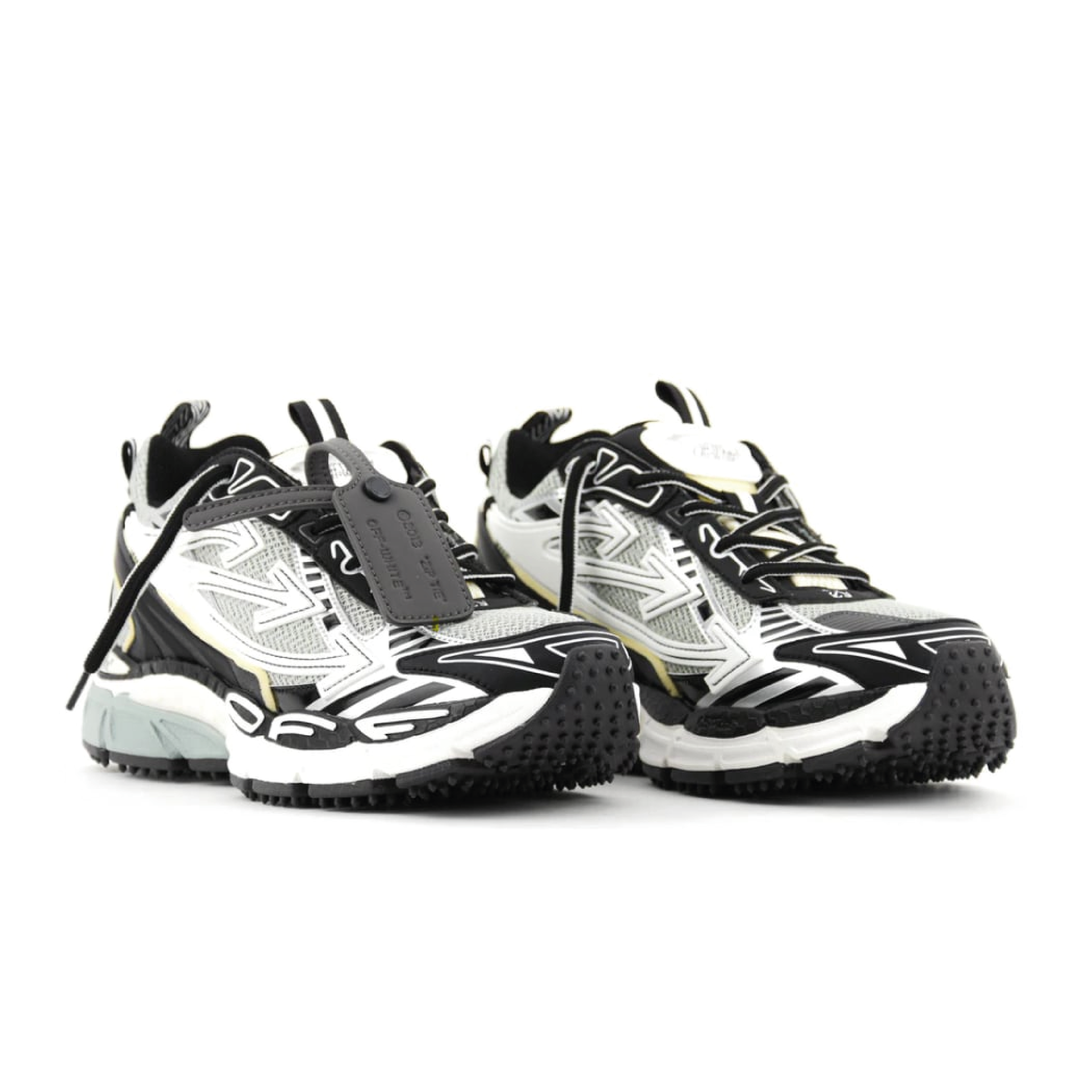 OFF-WHITE Be Right Back Gray Black