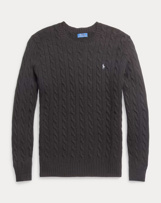 Polo Ralph Lauren Pull torsadé en laine et cachemire