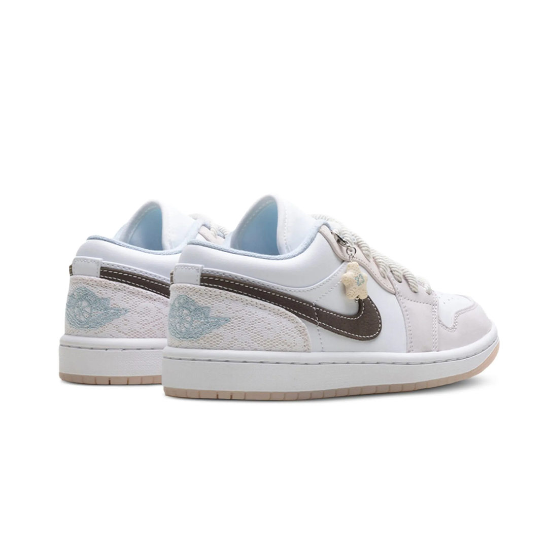 Air Jordan 1 Low SE 'White/White/Light Soft Rose/Ironstone'