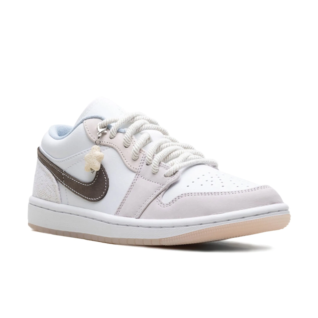Air Jordan 1 Low SE 'White/White/Light Soft Rose/Ironstone'