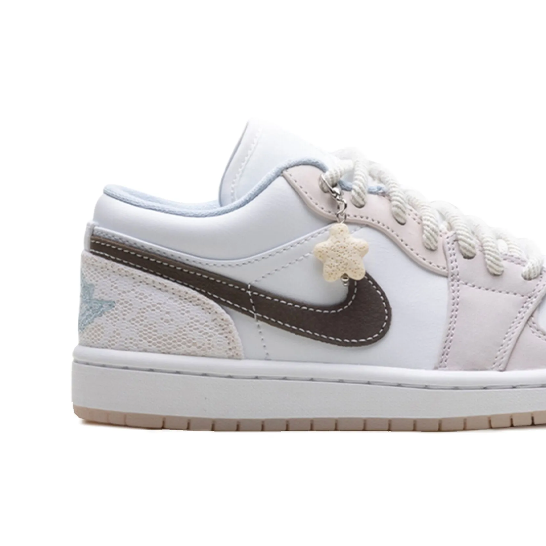 Air Jordan 1 Low SE 'White/White/Light Soft Rose/Ironstone'