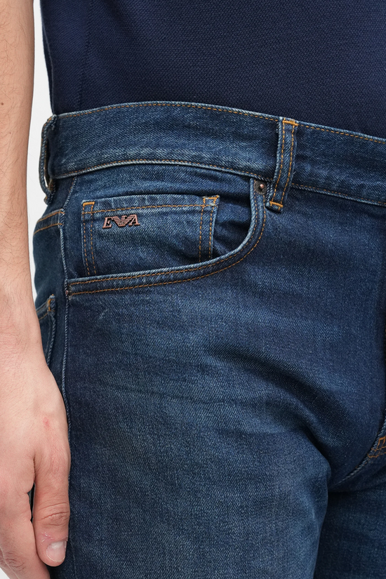Emporio Armani POCKETS PANT - Regular Fit - Blue