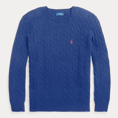 Polo Ralph Lauren Pull torsadé en laine et cachemire