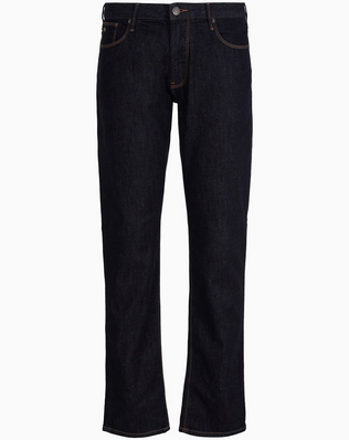 ARMANI Jean Regular Bleu En Denim Confortable