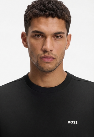 Boss Cotton T-shirt-logo UniSexe