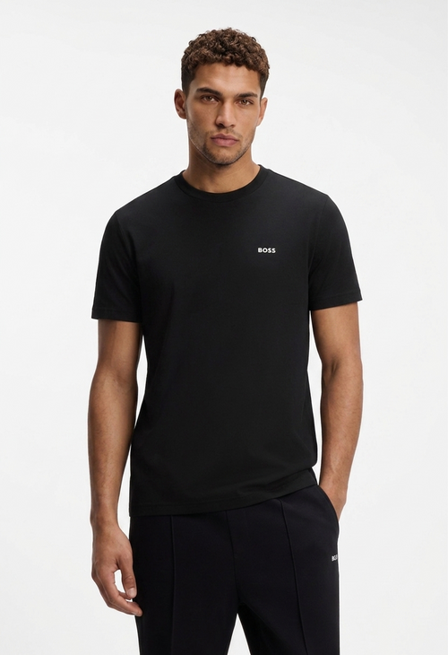 Boss Cotton T-shirt-logo UniSexe