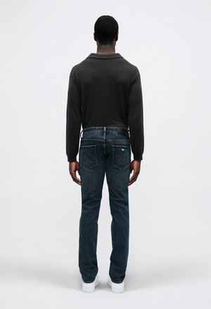 Emporio Armani POCKETS PANT - Regular Fit- Navy
