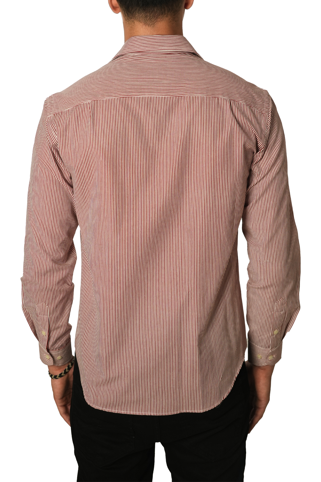 Façonnable Chemise à Rayures Poche sur le devant