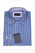 Eden Park Chemise à Rayures Bâtons Blu