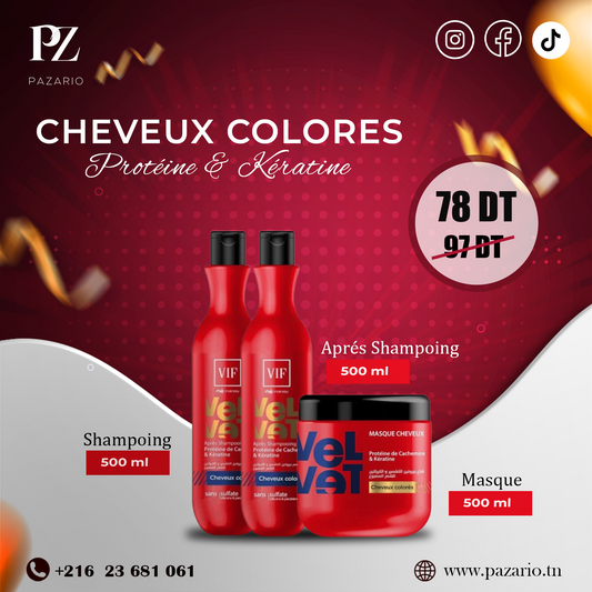 PACK CHEVEUX SEC VIF