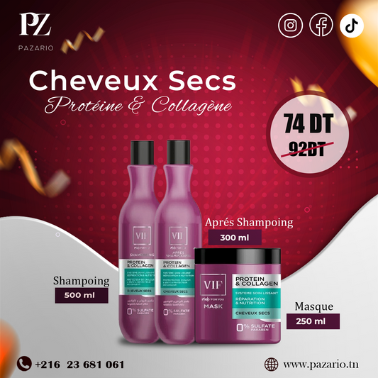 PACK CHEVEUX SEC VIF