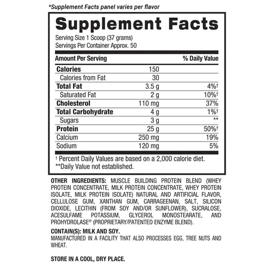 WHEY HD™ – BPI SPORTS – 4 LBS