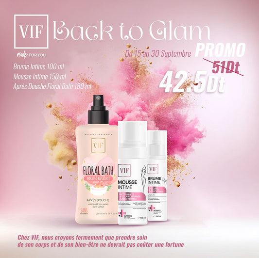 Pack Brume intime - Mousse intime - Apres douche floral