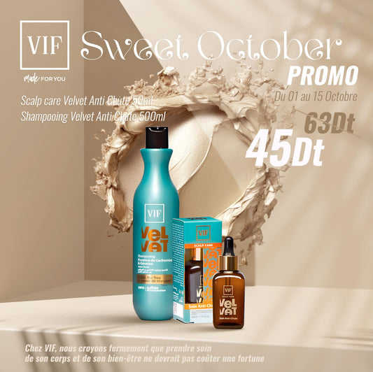 Pack VelVet Antichute - Shampoing 500ml - Scalp care 50ml
