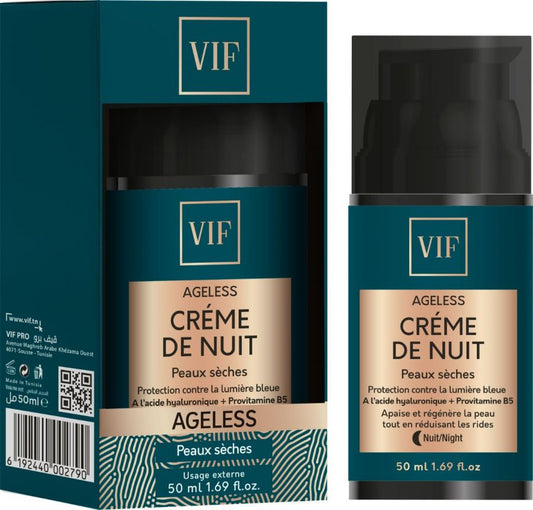 Ageless creme de nuit peaux sèches 50ml