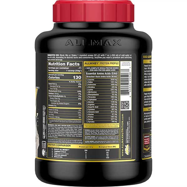 Allmax ALLWHEY GOLD | 2,27 Kg