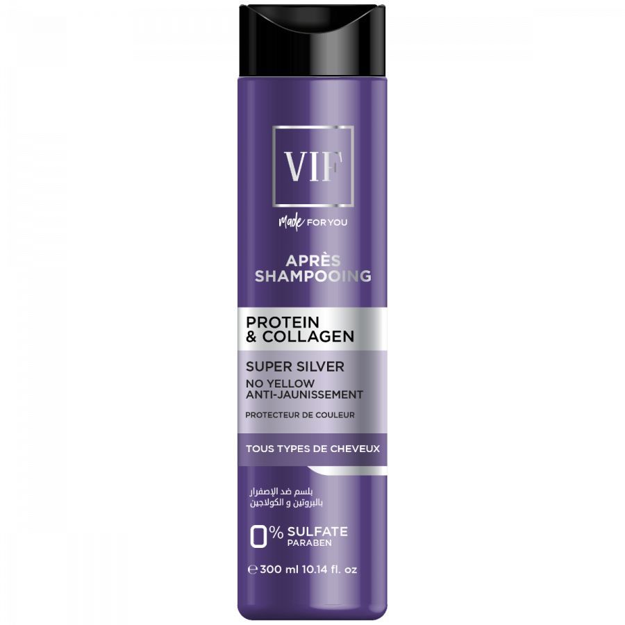 Après Shampoing Protéine&amp;Collagen Super Silver 300 ml