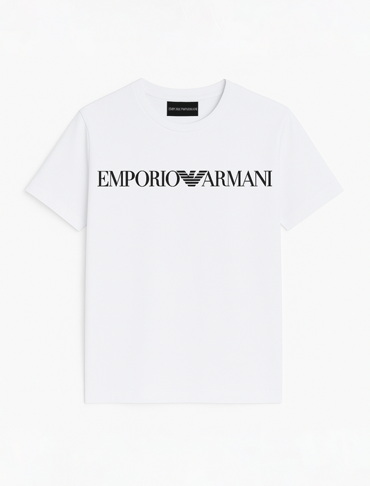Emporio Armani T-shirt imprimé - Blanc Unisex