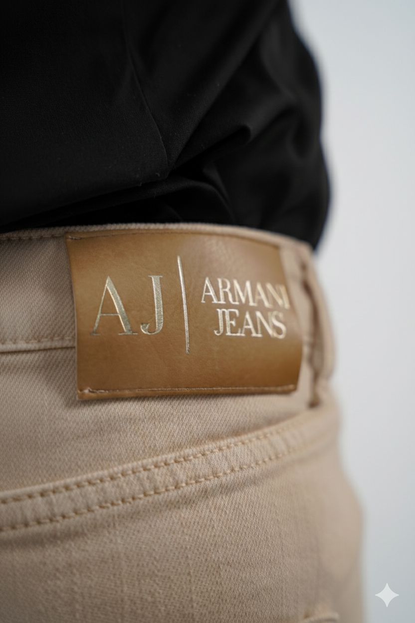 Emporio Armani POCKETS PANT - Jean Denim Petit Aigle