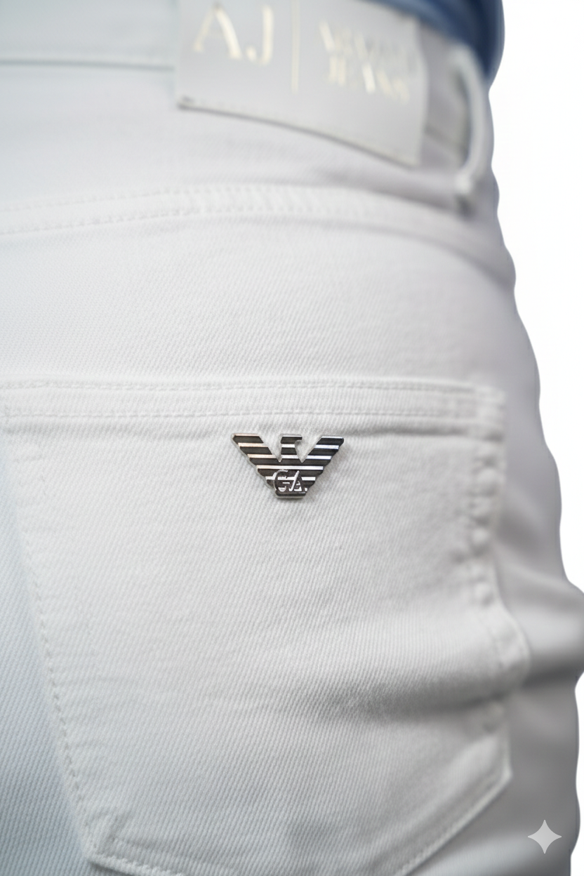 Emporio Armani POCKETS PANT - Jean Denim Grand Aigle