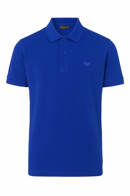 ARMANI Polo Bleu Royal