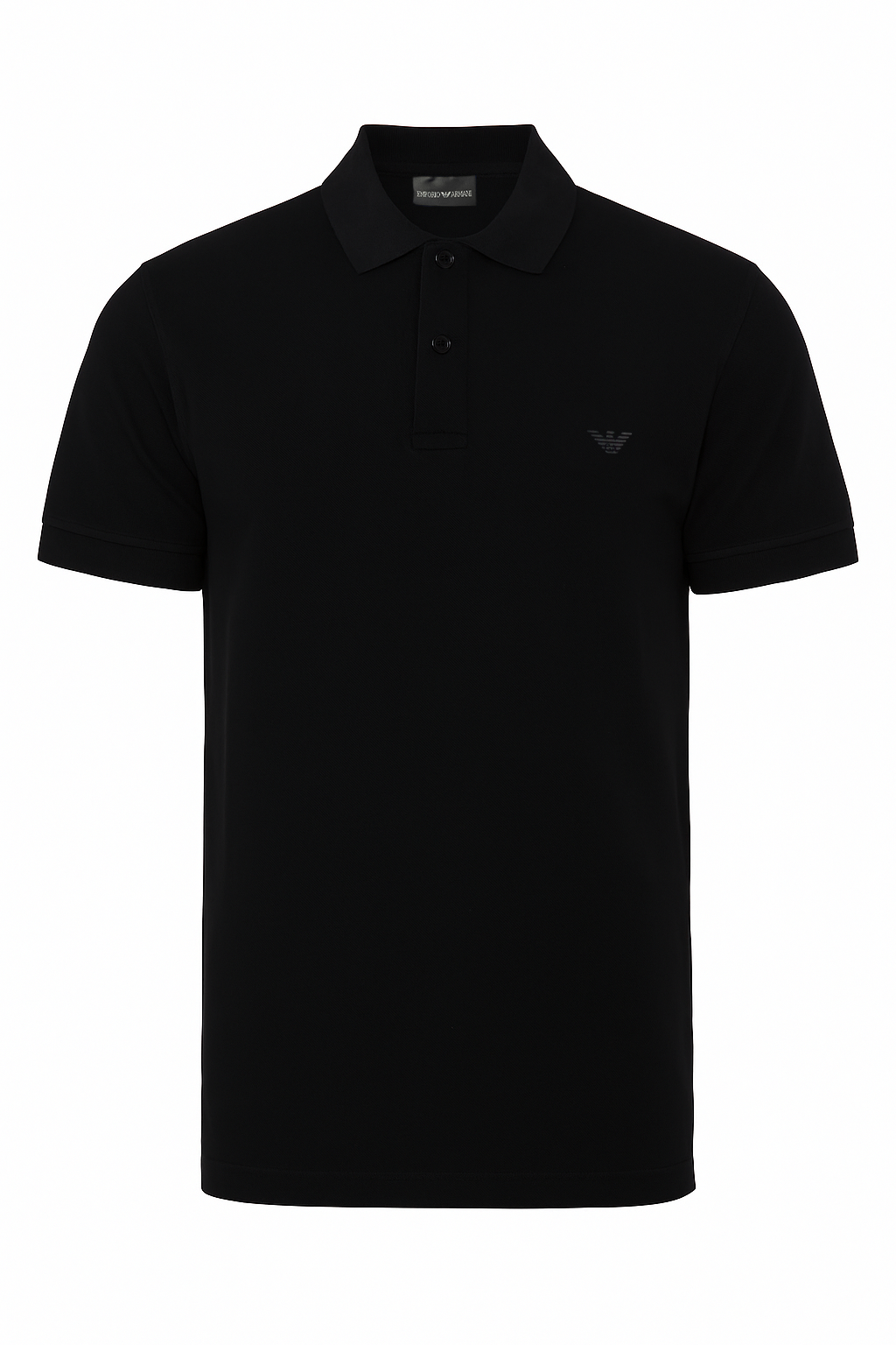 ARMANI Polo Blanc / Noir