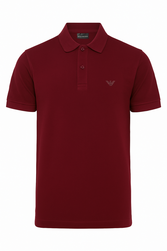 ARMANI Polo Bordeaux