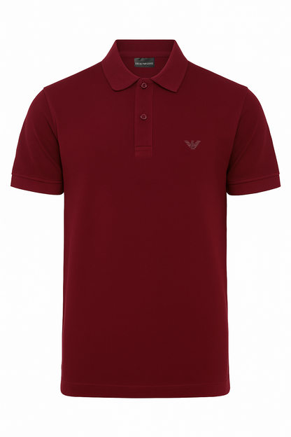 ARMANI Polo Bordeaux