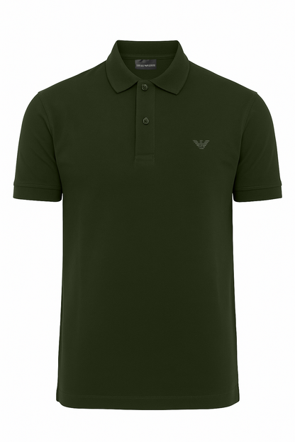 ARMANI Polo Vert Militaire