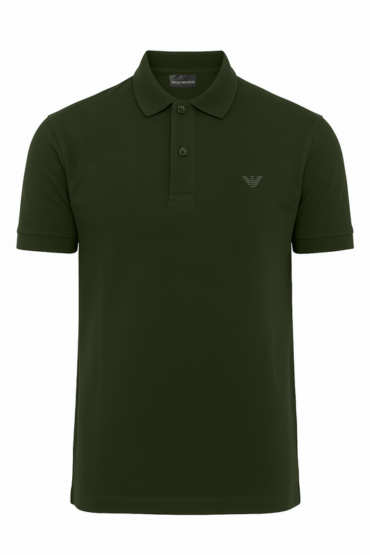 ARMANI Polo Vert Militaire
