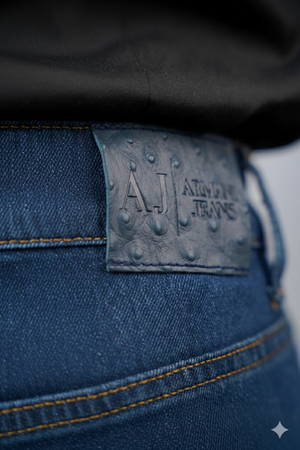 Emporio Armani POCKETS PANT - Jean Blue Denim