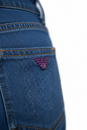 Emporio Armani POCKETS PANT - Jean Blue Denim