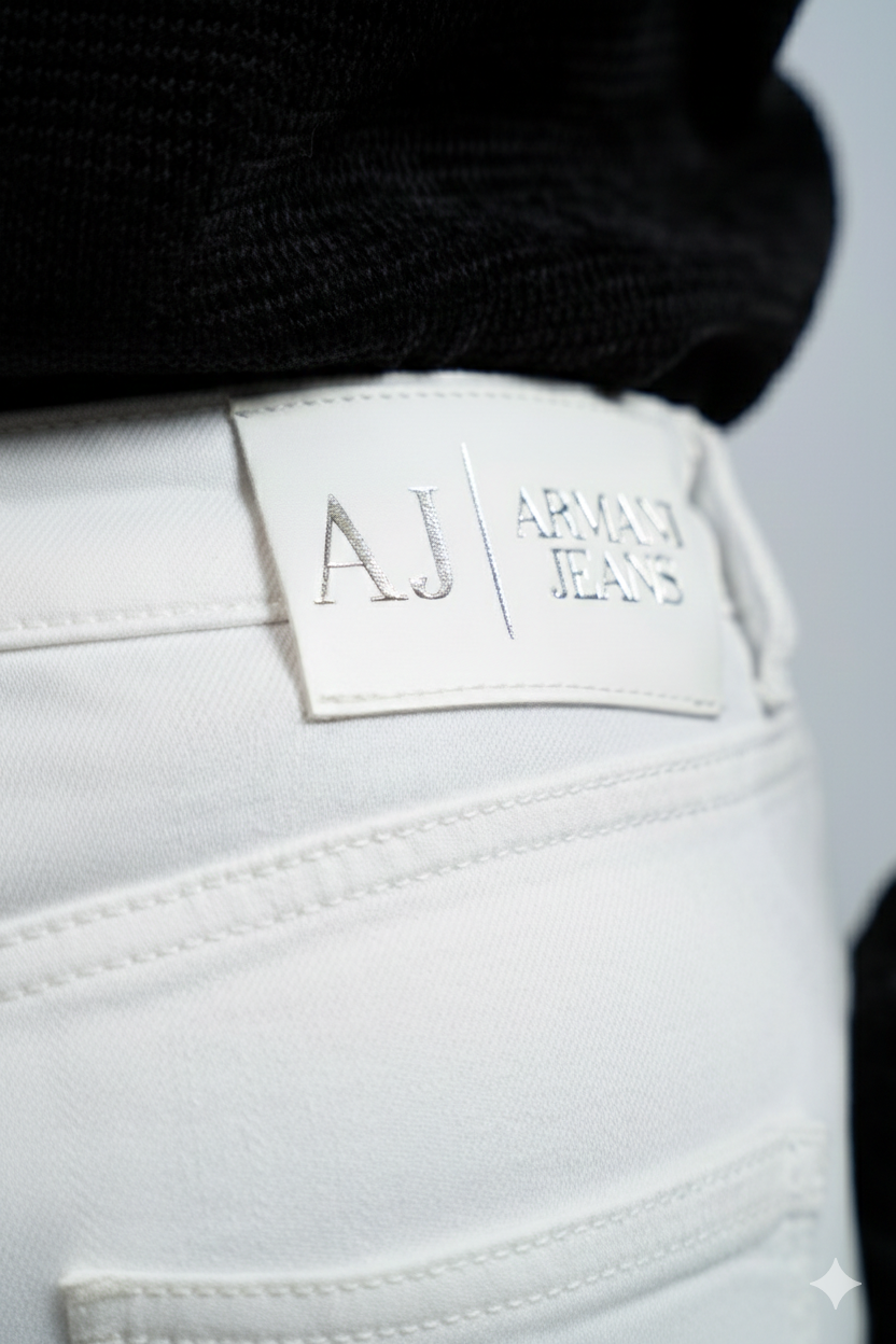 Emporio Armani POCKETS PANT - Jean Denim Petit Aigle