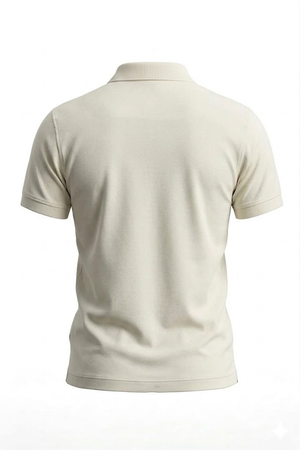 Moncler Polo en Coton Piqué  à empiècement logo