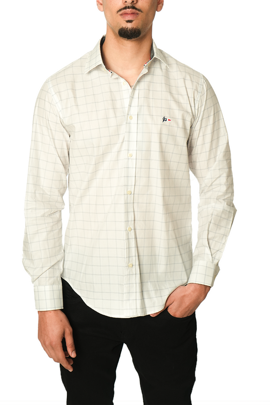 Façonnable Chemise Carreaux Casual Fit