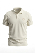 Moncler Polo en Coton Piqué  à empiècement logo