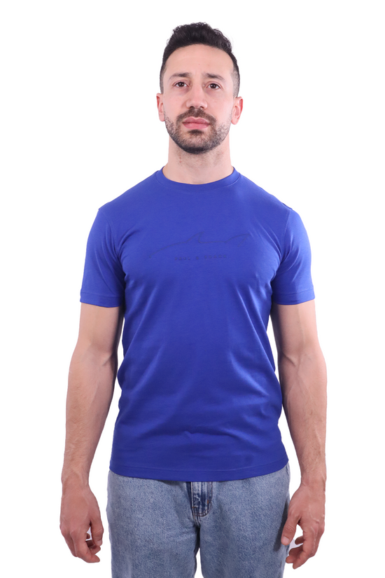 Paul & Shark T-shirt-Brodée Unisexe