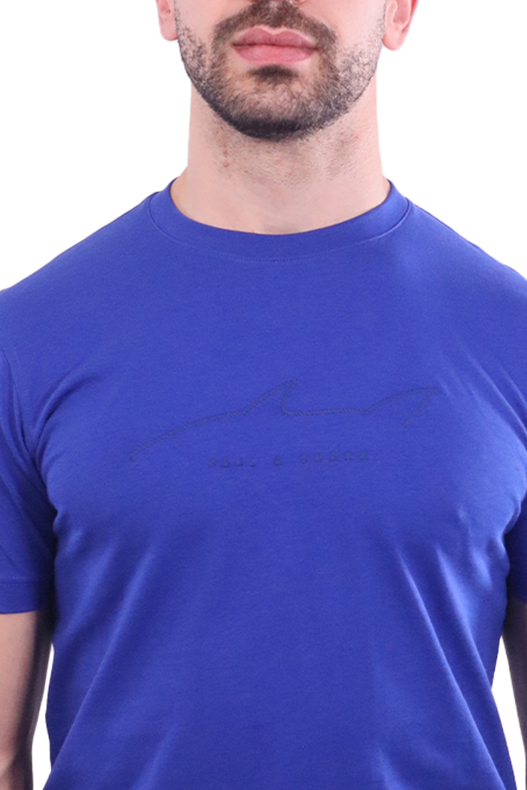 Paul & Shark T-shirt-Brodée Unisexe