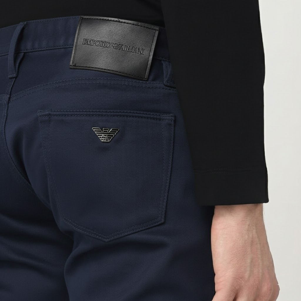 Emporio Armani Pantalon homme À 5 poches Maco
