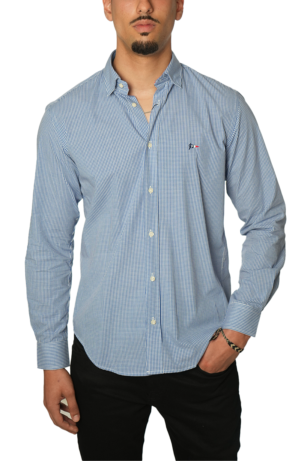 Façonnable Chemise Carreaux Casual Fit