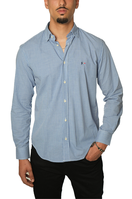 Façonnable Chemise Carreaux Casual Fit