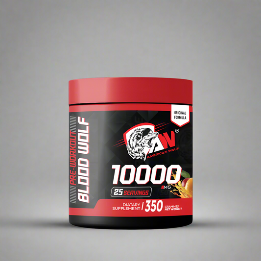 Pre - Workout 10000 mg / 350 G American Wolf