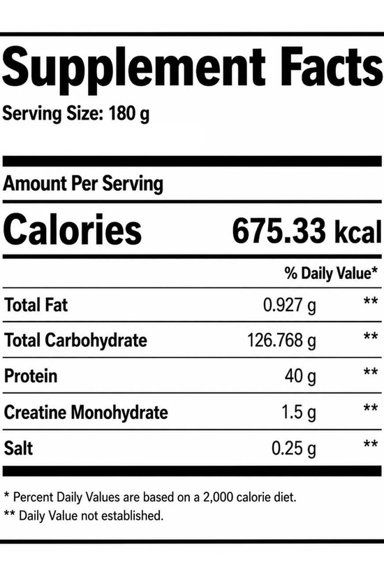 Bulk Mass GSN 2,5 Kg