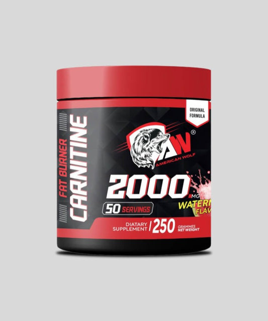 L - Carnitine 2000 Mg - 300 G - 50 Scoop American Wolf