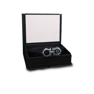 Ferragamo Ceinture Hommes Gris Brillant