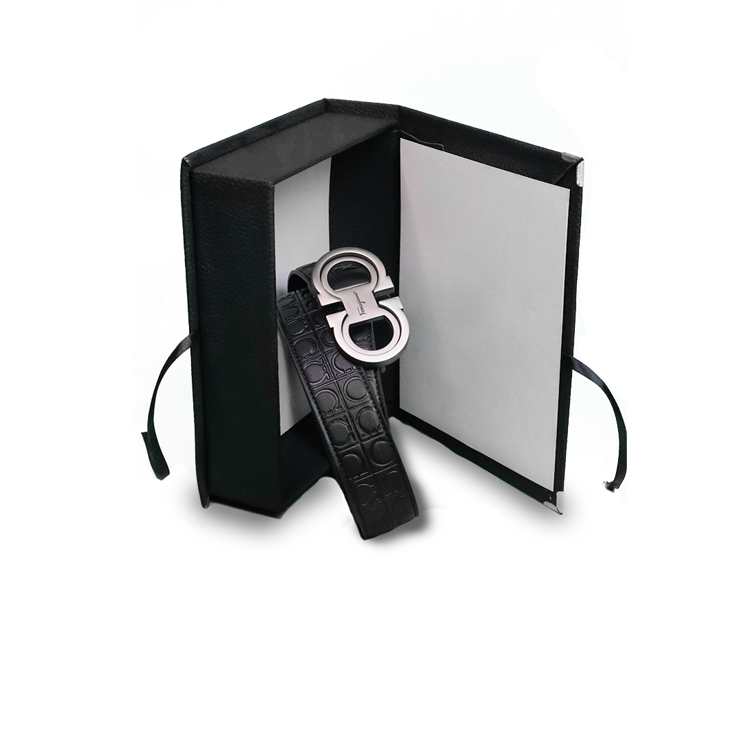 Ferragamo Ceinture Hommes Gris Mate