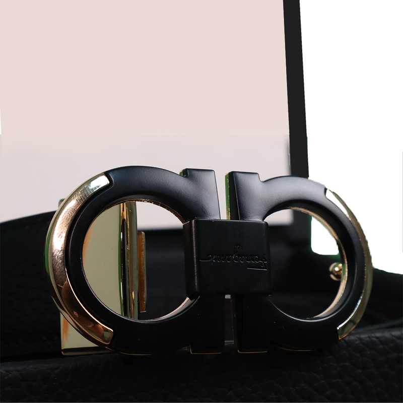 Ferragamo Ceinture Hommes Noir