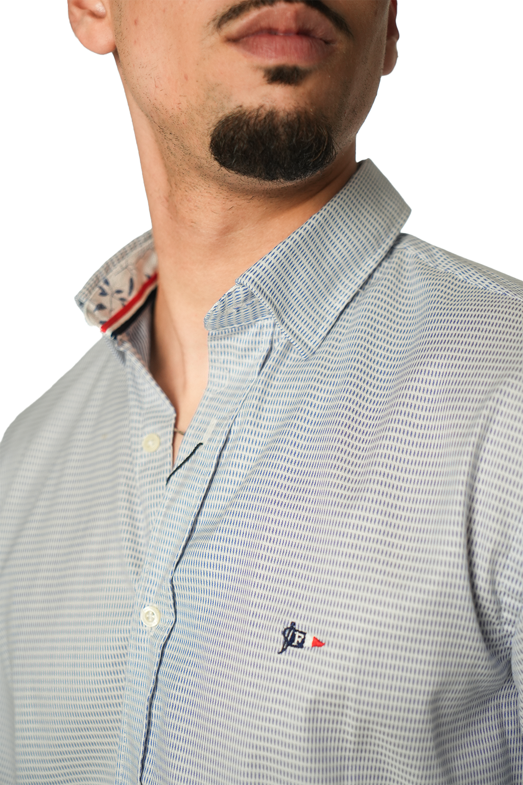 Façonnable Chemise Imprimer Casual Fit