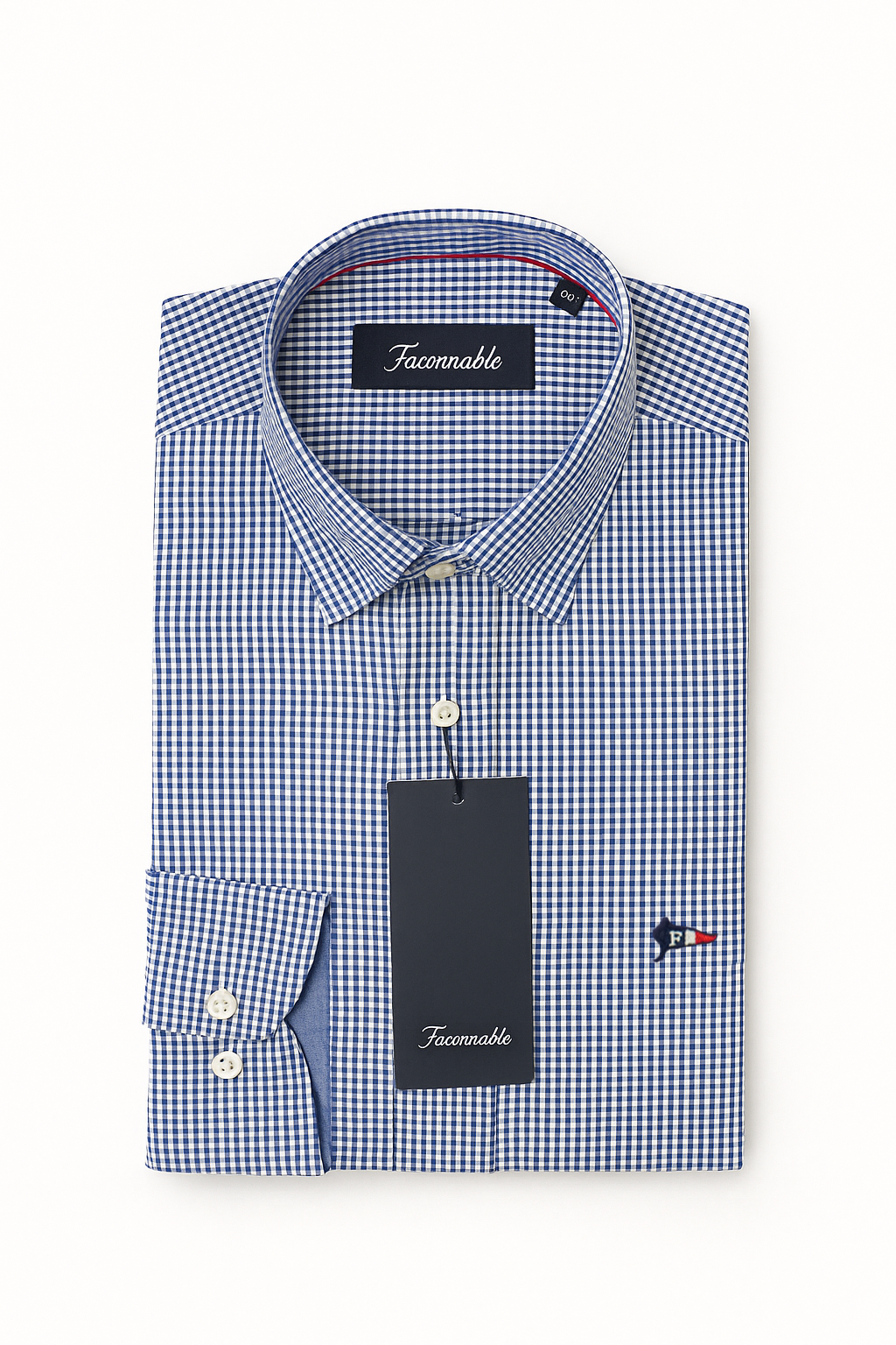 Façonnable Chemise Carreaux Casual Fit