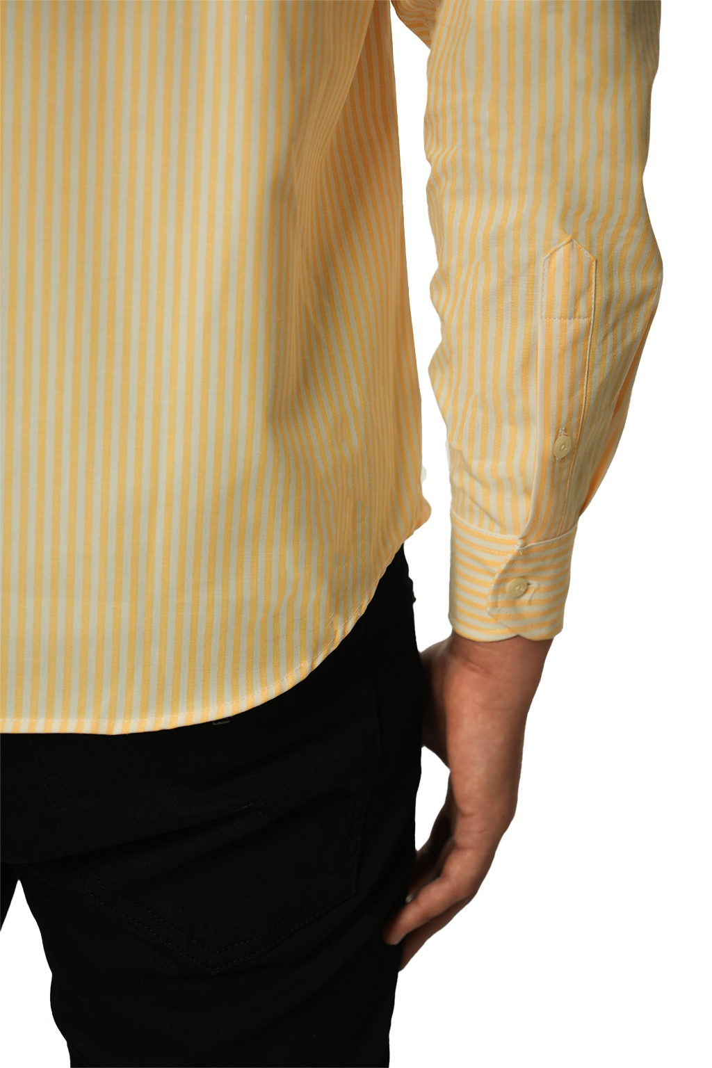 Façonnable Chemise à Rayures Poche sur le devant